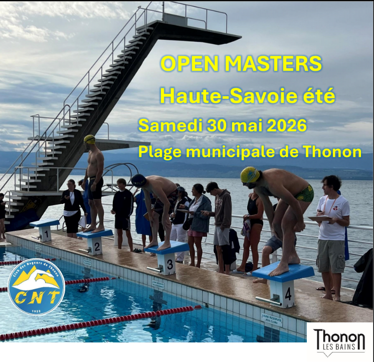Open Masters du CN Thonon les Bains 2026
