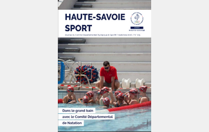 CDOS HAUTE-SAVOIE SPORT N°105 - Comité Départemental Haute Savoie Natation