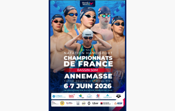 Championnats de France Handisport Natation 2026 - Annemasse