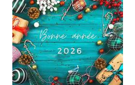 Bonne Année 2026...