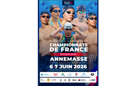 Championnats de France Handisport Natation 2026 - Annemasse
