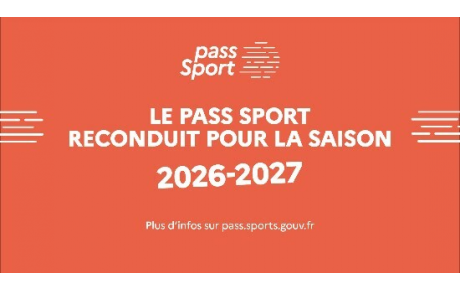 Pass Sport 2026-2027 - Nouvelles Modalités